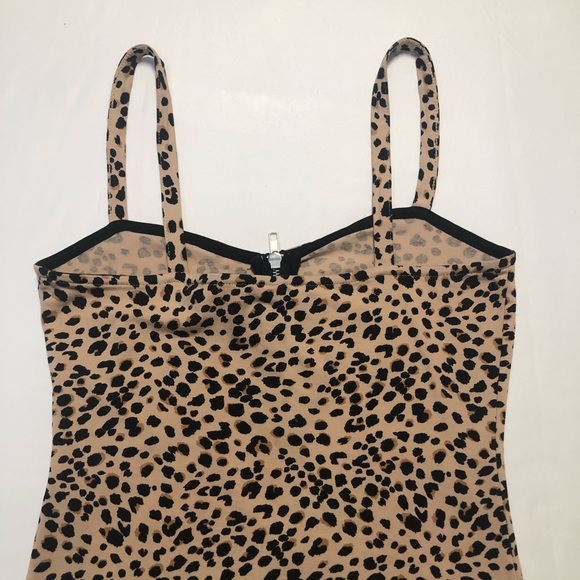 LEOPARD  PRINT DRESS . -NEW No TAG - Picture 1 of 8